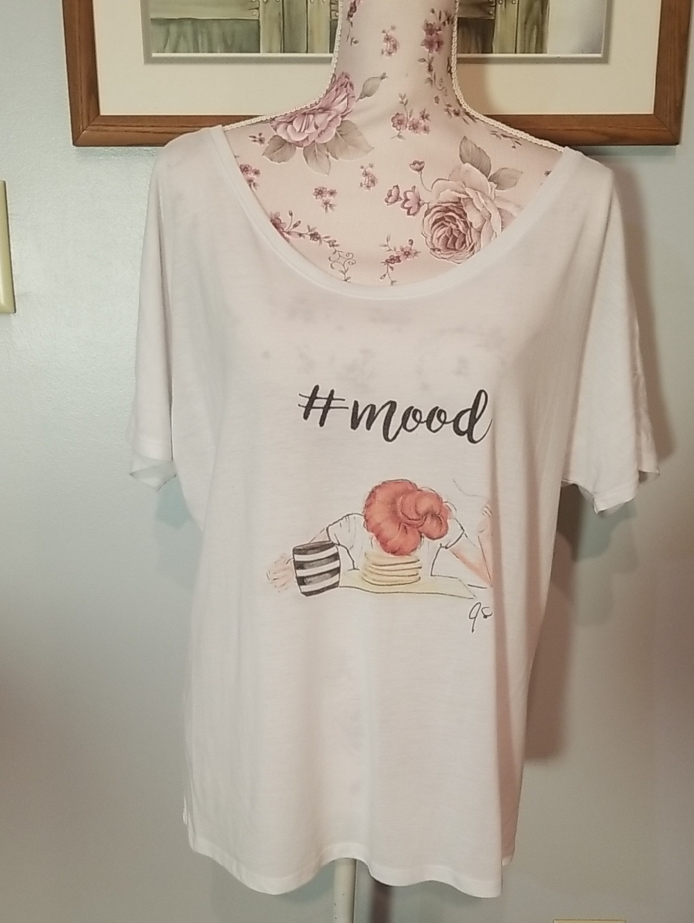 Bella Canvas White Graphic T-Shirt